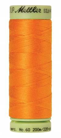 Mettler Silk Finish 60 wt Cotton Thread 219 yds 9240-0122 Pumpkin