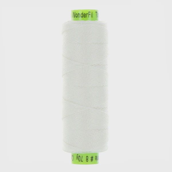 Sue Spargo Eleganza #8 Perle Cotton 70 yd EZ06-8 Snow Globe