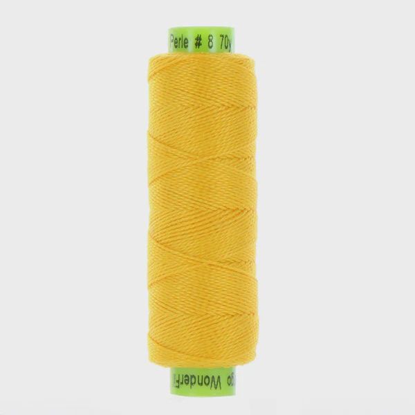 Sue Spargo Eleganza #8 Perle Cotton 70 yd EZ18-8 Lemon Curd