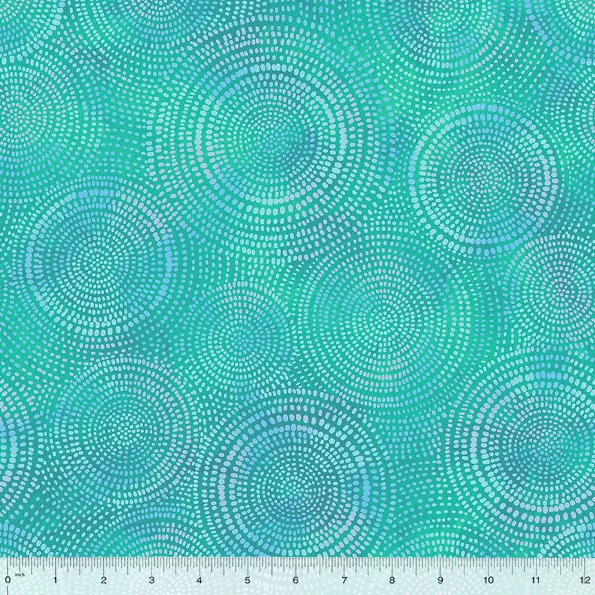 Windham Fabric Radiance WB 53728W-10 Cyan