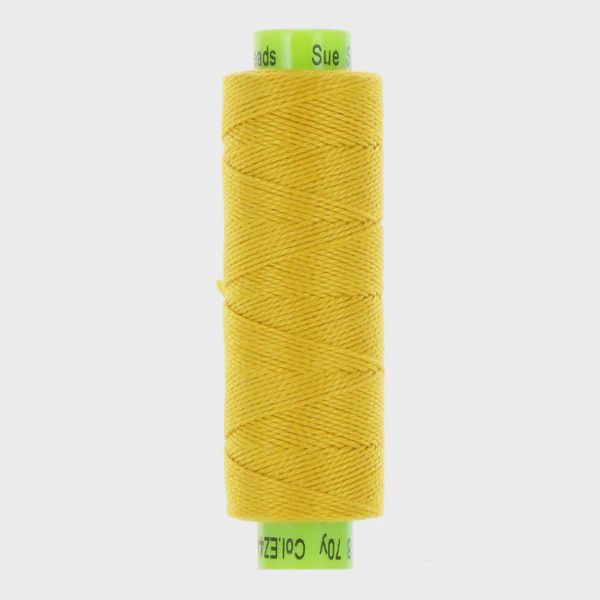 Sue Spargo Eleganza #8 Perle Cotton 70 yd EZ44-8 Brass Button