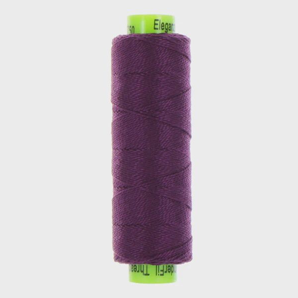 Sue Spargo Eleganza #8 Perle Cotton 70 yd EZ50 Plum-8 Parasol