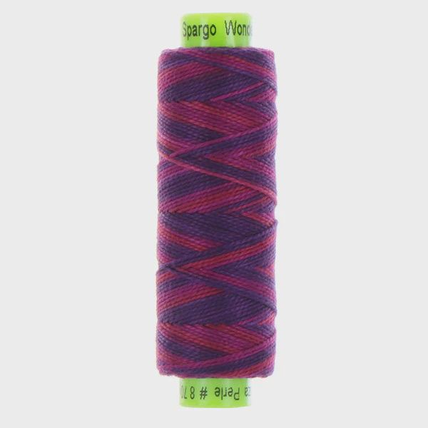 Sue Spargo Eleganza #8 Perle Cotton 70 yd EZM102-8 Wild Currant