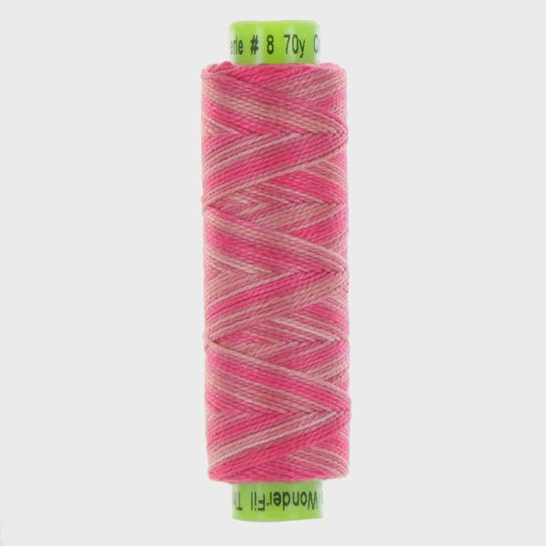 Sue Spargo Eleganza #8 Perle Cotton 70 yd EZM27-8 Pink Lemonade