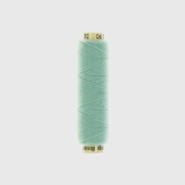 Sue Spargo Ellana 12wt(28/2) Wool/Acrylic Blend Thread 70yd EN19 Sea Spray