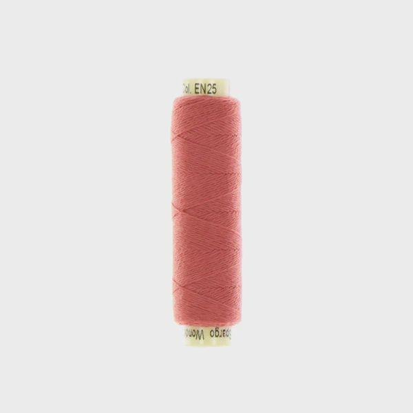Sue Spargo Ellana 12wt(28/2) Wool/Acrylic Blend Thread 70yd EN25 Salmon