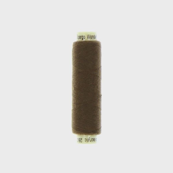 Sue Spargo Ellana 12wt(28/2) Wool/Acrylic Blend Thread 70yd EN51 Chestnut