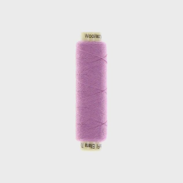 Sue Spargo Ellana 12wt(28/2) Wool/Acrylic Blend Thread 70yd EN59 Dogwood Rose