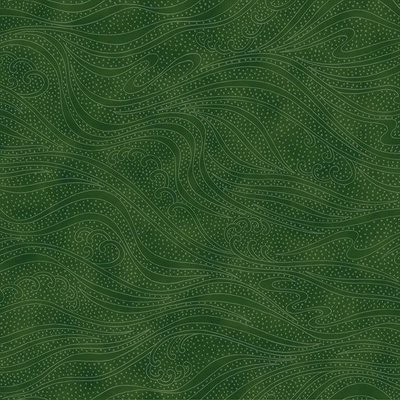 In the Beginning Fabrics Color Movement by Kona Bay 1MV 11 Hunter