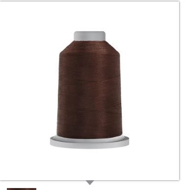 Fil-Tec Glide 40 wt Trilobal Polyester Thread 1000 Meters 410.20478 Rust Brown