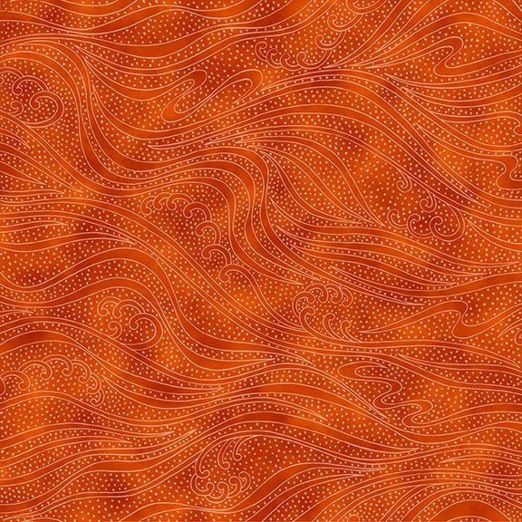 In the Beginning Fabrics Color Movement by Kona Bay 1MV 1 Amber