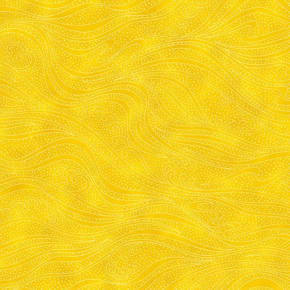 In The Beginning Fabrics Color Movement by Kona Bay 1MV 23 Sunshine