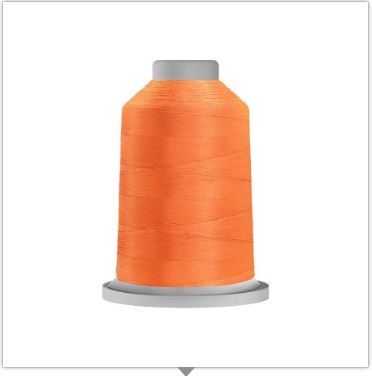 Fil-Tec Glide 40 wt Trilobal Polyester Thread 1000 Meters 410.90811 Neon Orange
