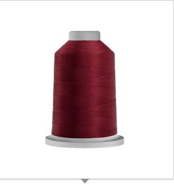 Fil-Tec Glide 40 wt Trilobal Polyester Thread 1000 Meters 410.77427 Garnet