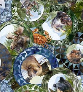 In the Beginning Fabrics Oregon Shop Hop 2025 253OR1 Multi