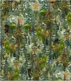 In the Beginning Fabrics Oregon Shop Hop 2025 256OR1 Green