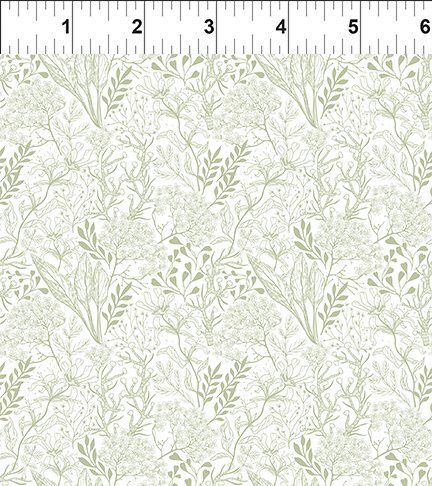 In the Beginning Fabrics Whimsy 12WMS 1 White