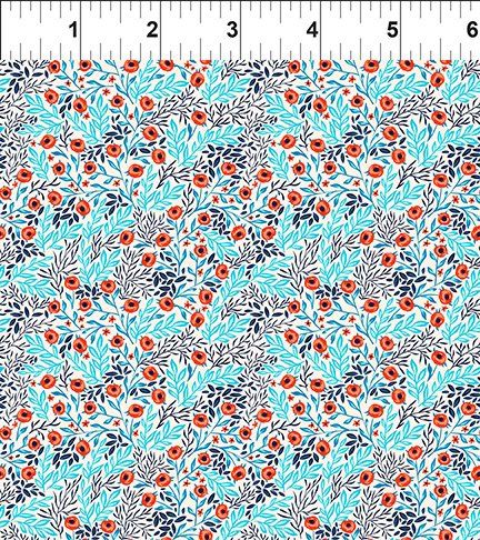 In the Beginning Fabrics Whimsy 18WMS 1 Cream