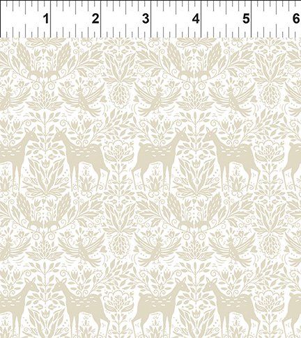 In the Beginning Fabrics Whimsy 22WMS 1 Beige