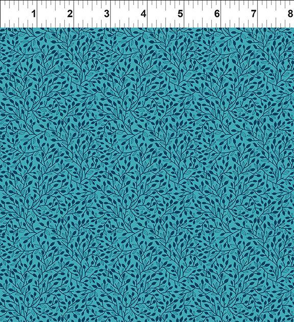 In the Beginning Fabrics Whimsy 23WMS 2 Teal