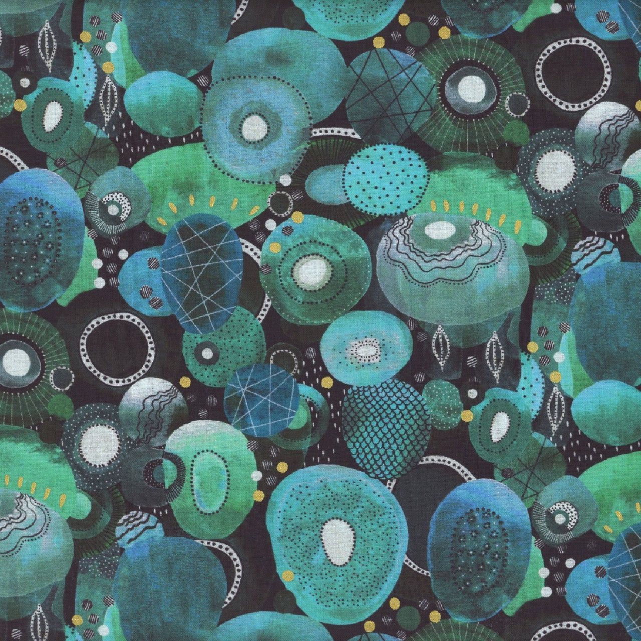 Windham Fabrics Ebb &amp; Flow 54026DM-3 Jungle