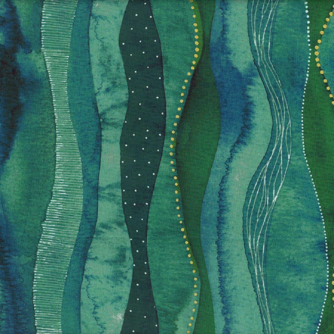 Windham Fabrics Ebb &amp; Flow 54027DM-2 Emerald