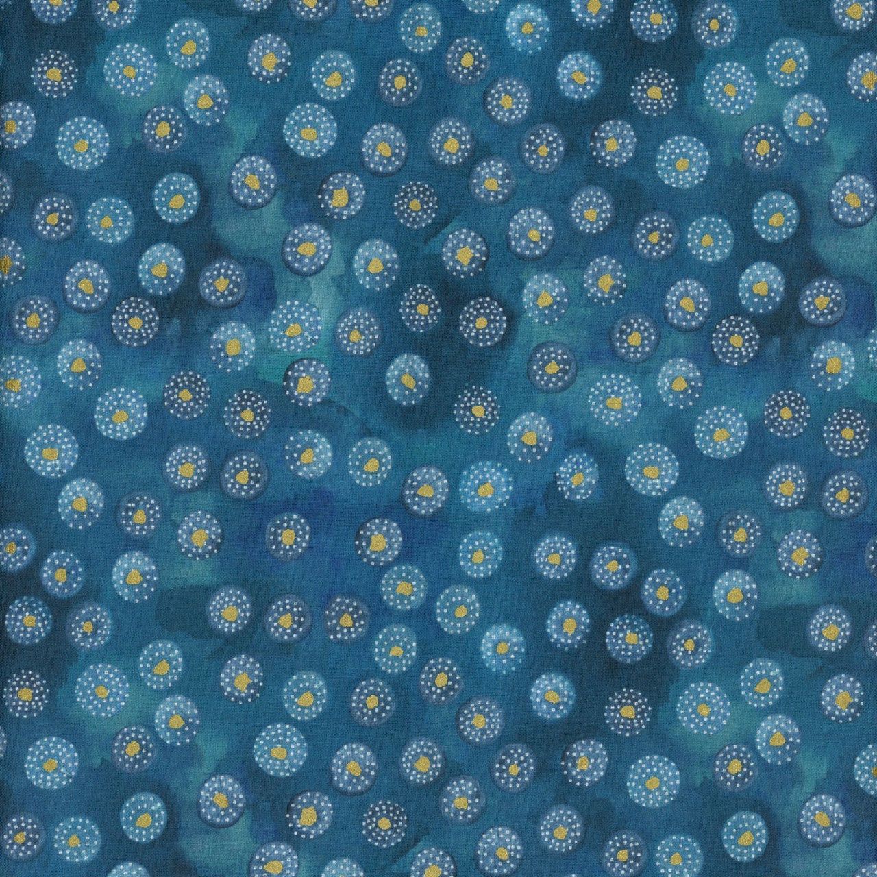 Windham Fabrics Ebb &amp; Flow 54030DM-1 Aqua