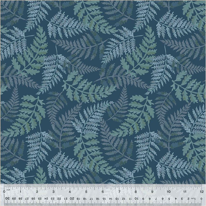 Windham Fabrics Flower Shop 54177-2 Indigo