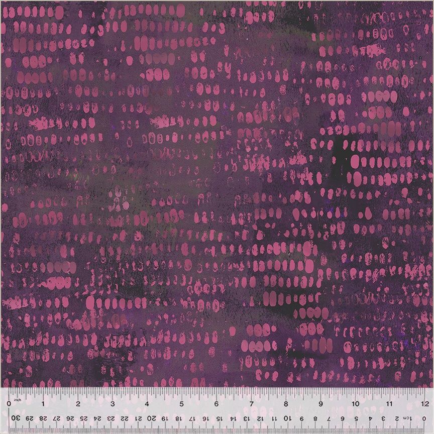 Windham Fabrics Grounded 54338D-9 Plum Season