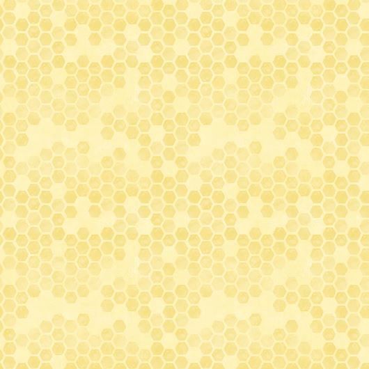 Wilmington Prints Bees &amp; Blooms 1077 89287 555 Yellow