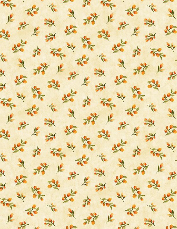 Wilmington Prints Sunflower Splendor 3023 83331 287 Cream