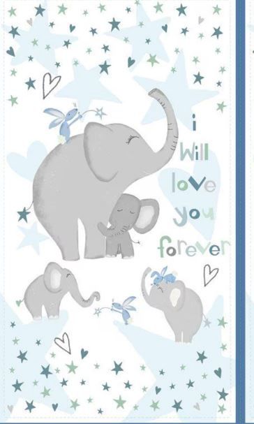 Wilmington Prints Safari Lullaby Panel 36261 194 Multi