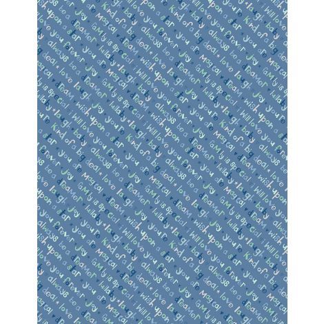 Wilmington Prints Safari Lullaby 36266 474 Blue