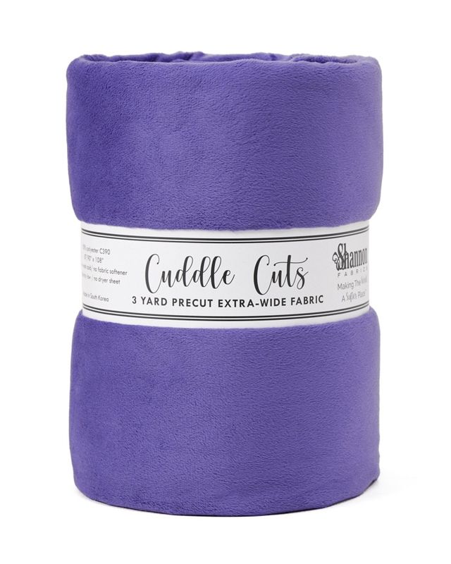 Shannon Fabrics Cuddle 3 Yard Cut CKCW3 C390 Amethyst