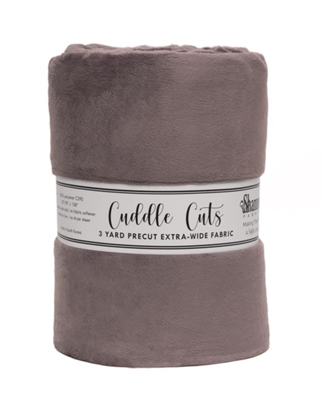 Shannon Fabrics Cuddle 3 Yard Cut CKCW3 C390 Charcoal