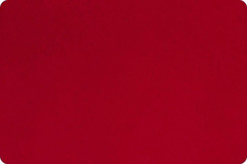 Shannon Fabrics Cuddle 3 Solid Extra Wide C390 Cardinal
