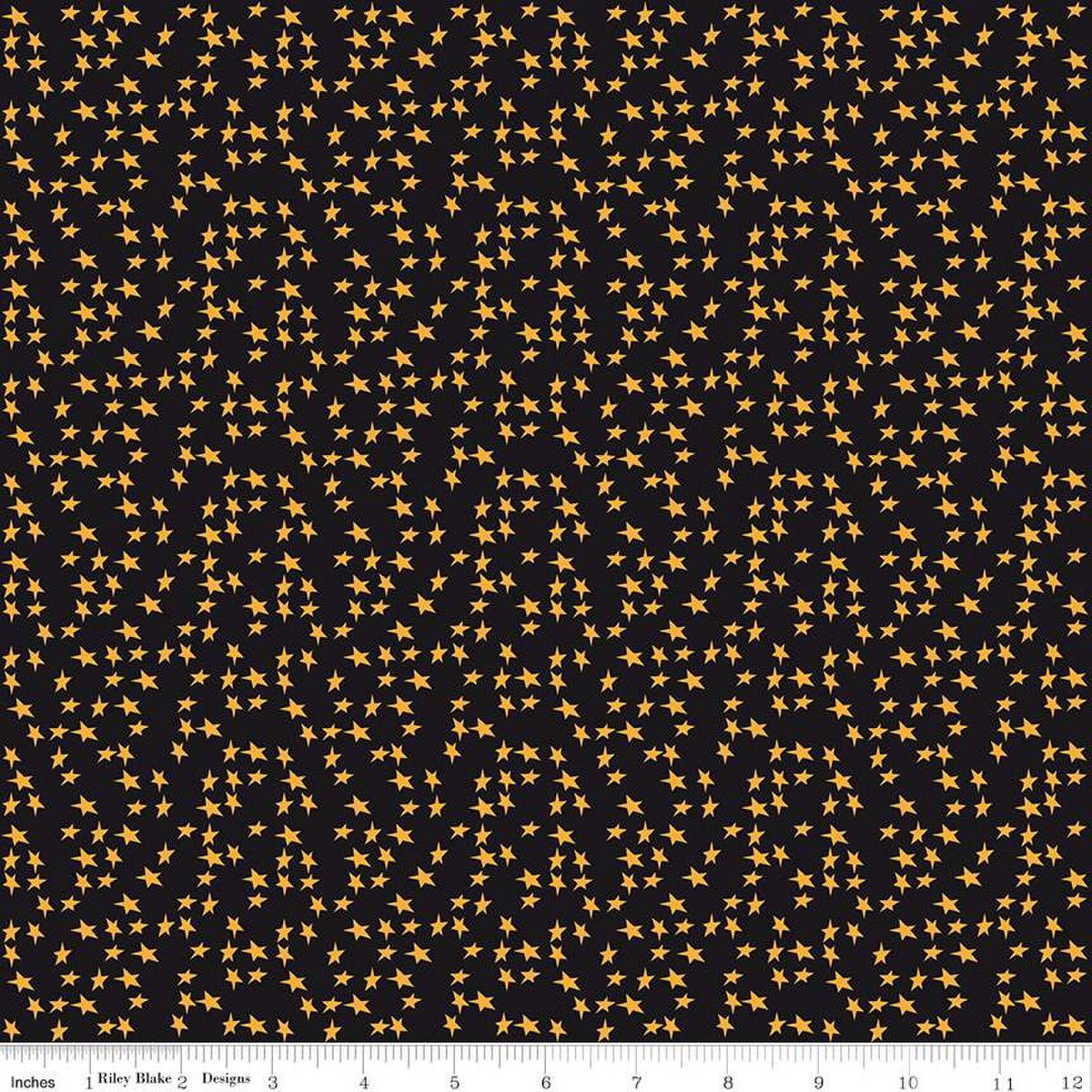 Riley Blake Designs Beggar&#39;s Night C14504 Black