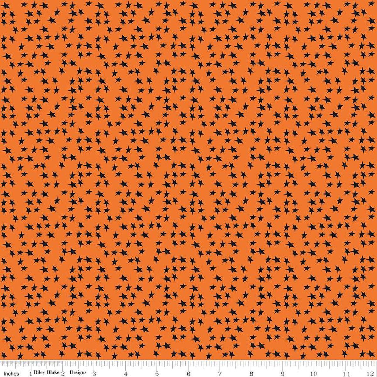 Riley Blake Designs Beggar&#39;s Night C14504 Orange