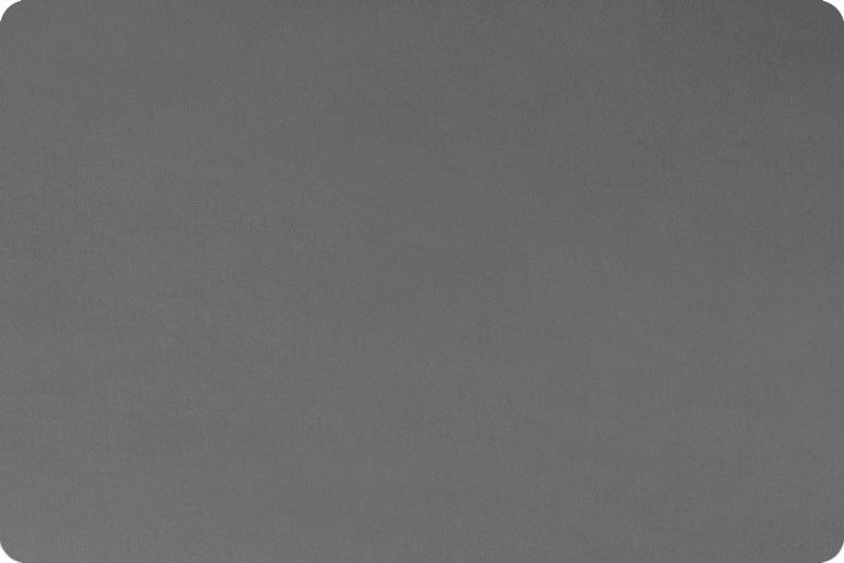Shannon Fabrics Cuddle 3 Solid Extra Wide C390 Graphite