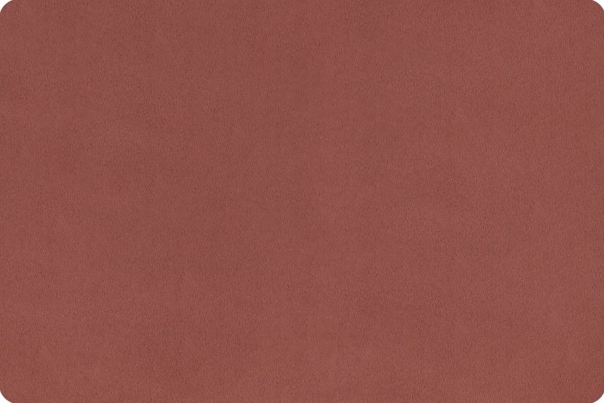 Shannon Fabrics Cuddle 3 Solid Extra Wide C390 Cedarwood