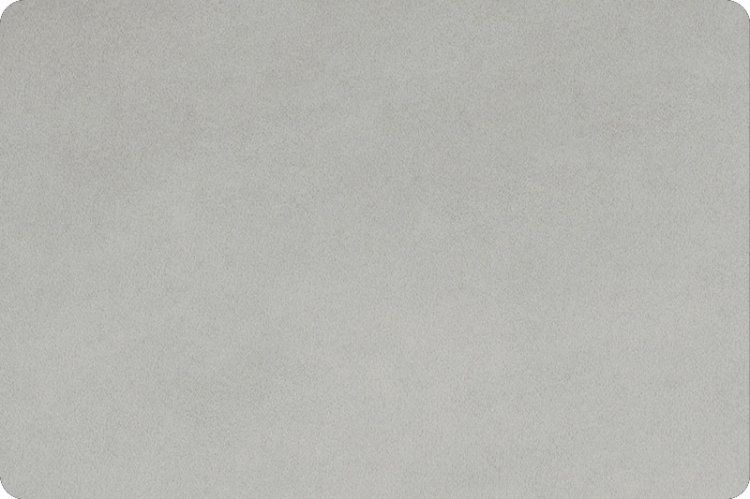 Shannon Fabrics Cuddle 3 Solid Extra Wide C390 Silver