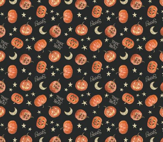 Riley Blake Designs Trick or Treat CD15964-Black