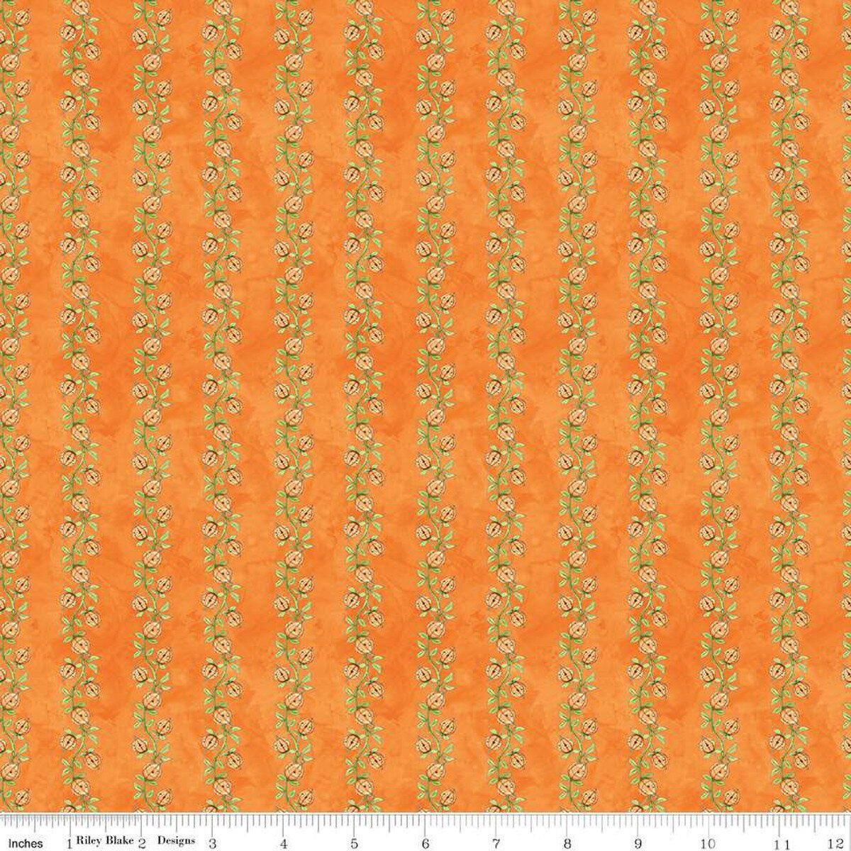 Riley Blake Designs Ghoul Friends C16053 Orange