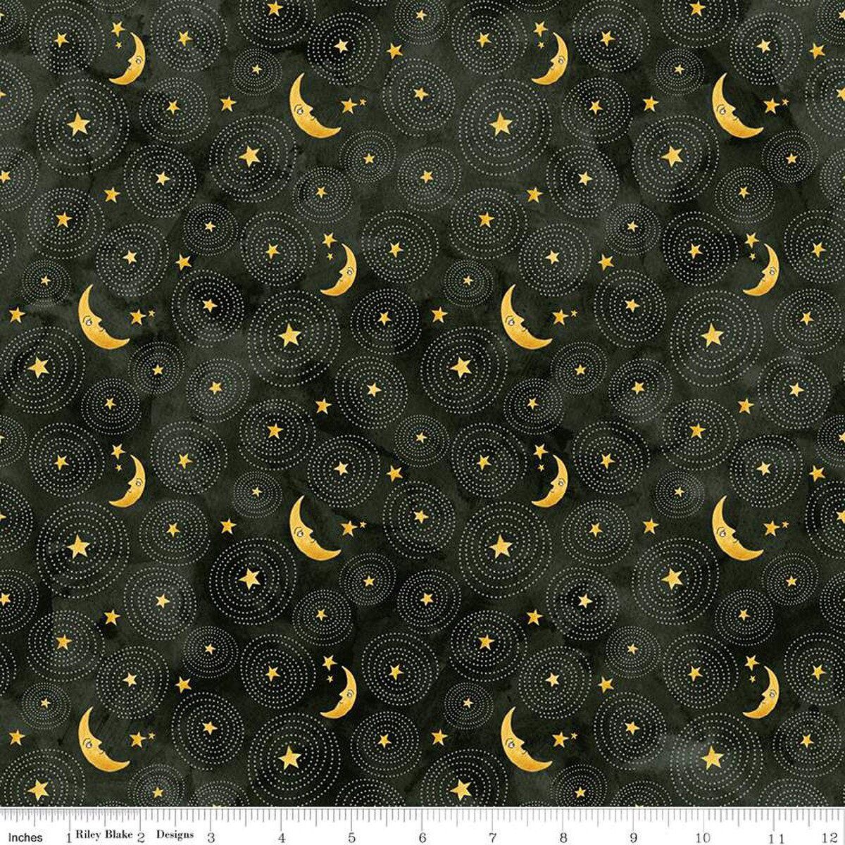 Riley Blake Designs Ghoul Friends C16054 Black