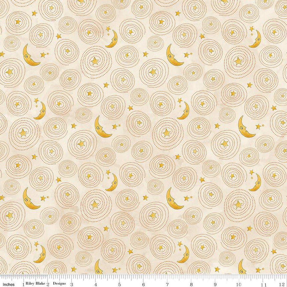 Riley Blake Designs Ghoul Friends C16054 Cream