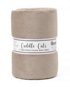 Shannon Fabrics Cuddle 3 Yard Cut CKCW3 C390 Simply Taupe