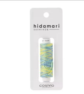 Cosmo Hidamari Sashiko Thread 122302-304 Sour Candy