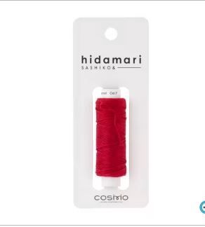 Cosmo Hidamari Sashiko Solid Thread 122301-007 Tulip