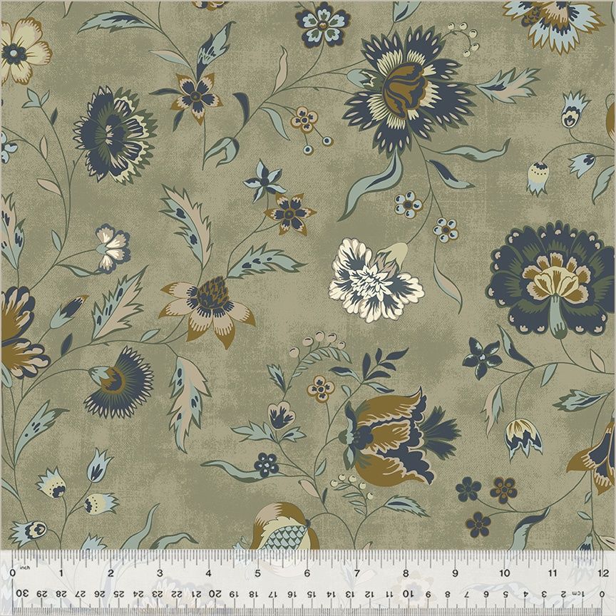 Windham Fabrics Garden Tale 53820-5 Crushed Sage