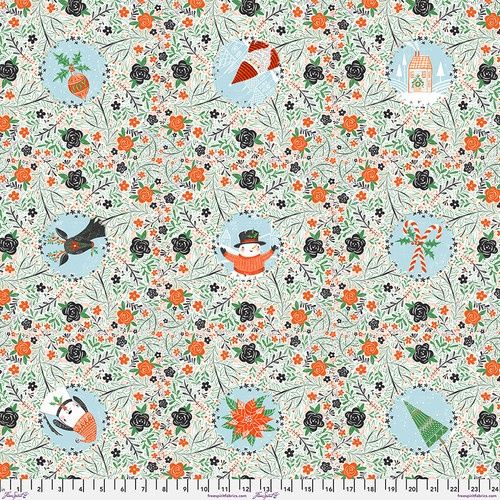 FreeSpirit Fabrics Winter Joy PWCD097.XWHITE